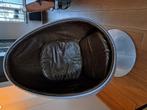 Egg Chair, Huis en Inrichting, Fauteuils, Ophalen of Verzenden, Zo goed als nieuw, Leer, 50 tot 75 cm