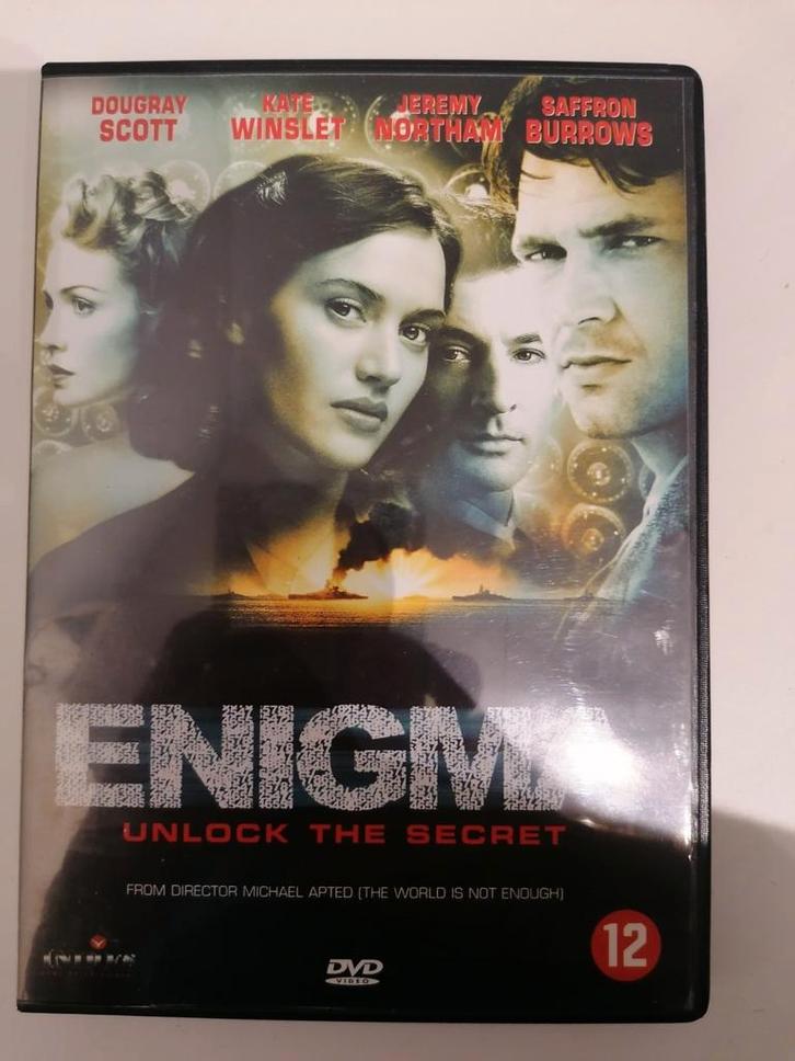 Enigma DVD - Kate Winslet, Cd's en Dvd's, Dvd's | Thrillers en Misdaad, Gebruikt, Overige genres, Vanaf 12 jaar, Ophalen of Verzenden