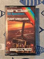 ZX Spectrum cassette 'FLIGHT SIMULATION' – getest & werkend, Ophalen of Verzenden, Sinclair ZX Spectrum