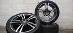 21" Porsche Cayenne 7P 7L Turbo orig velgen winterbanden, Gebruikt, 295 mm, Banden en Velgen, V