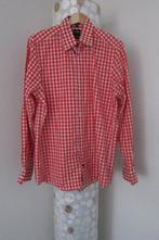 Olymp blouse overhemd rood blok body fit 41, Zo goed als nieuw, Merkfreak, Olymp, Rood