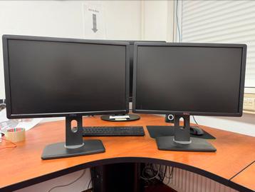 2x Dell 22” inch monitoren in goede staat - P2213f beschikbaar voor biedingen