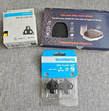Shimano SPD-SL & SPD Schoenplaatjes beschikbaar voor biedingen