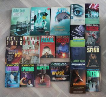 20 thrillers van Robin Cook beschikbaar voor biedingen