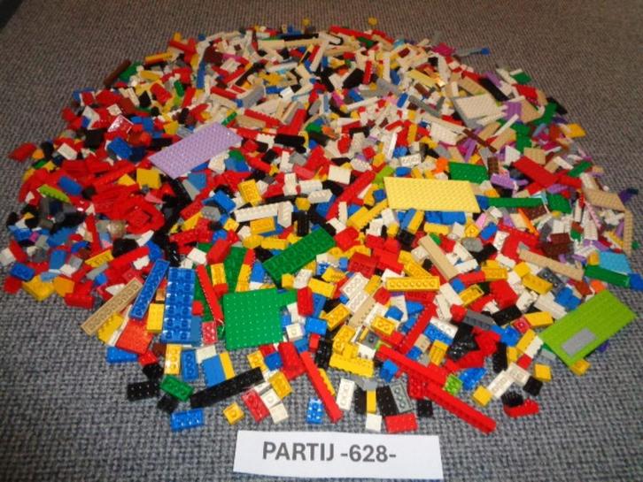 Partij 628=2500x Lego dikke & dunne & plaatjes & dakpannen, Kinderen en Baby's, Speelgoed | Duplo en Lego, Gebruikt, Lego, Losse stenen