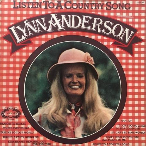 LYNN ANDERSON LP: LISTEN TO A COUNTRY SONG, Cd's en Dvd's, Vinyl | Country en Western, Gebruikt, Ophalen of Verzenden