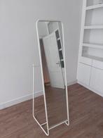 Ikea KNAPPER Staande spiegel, wit, 48x160 cm, Huis en Inrichting, Woonaccessoires | Spiegels, Ophalen, Minder dan 50 cm, Zo goed als nieuw
