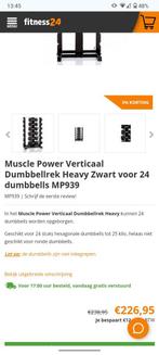 Gewichten rek, Ophalen, Zo goed als nieuw