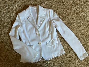 Miss etam (jogging stof) blazer wit mt. L beschikbaar voor biedingen