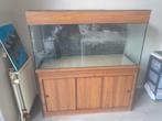 Aquarium met onderkast, Dieren en Toebehoren, Vissen | Aquaria en Toebehoren, Ophalen of Verzenden, Gebruikt, Leeg aquarium