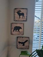 Ikea wal art hout zwart, Ophalen