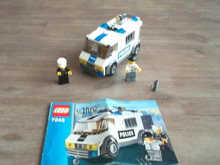 lego police 7245 prisoner transport (2005) blauwe versie, Kinderen en Baby's, Speelgoed | Duplo en Lego, Gebruikt, Lego, Complete set