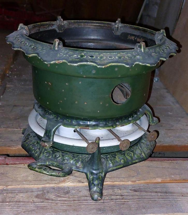 Petroliumstel, Antiek en Kunst, Antiek | Emaille, Ophalen