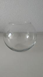 Ronde vaas, Overige kleuren, Ophalen of Verzenden, Minder dan 50 cm, Glas