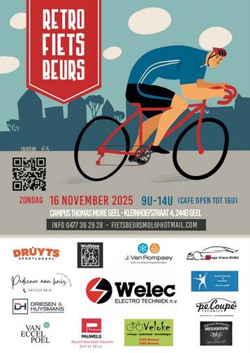 Retrofiets beurs 16 november Geel beschikbaar voor biedingen