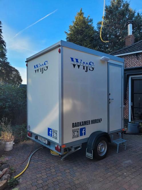 Mobiele badkamer., Huis en Inrichting, Badkamer | Badkamermeubels, Zo goed als nieuw, Wasbak of Wastafel, Minder dan 100 cm, 25 tot 50 cm