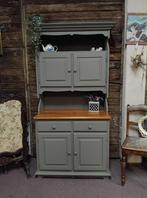 ️Prachtig groen boerenkastje – stijlvol en praktisch️, Zo goed als nieuw, Shabby Chic, 150 tot 200 cm, 25 tot 50 cm