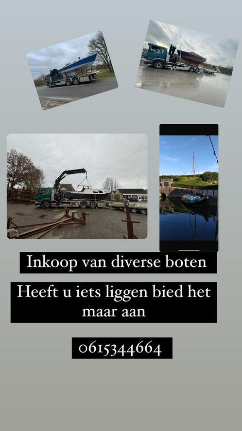 Gezocht boten opknappers zeilboten en zeiljachten& overige, Watersport en Boten, Zeilen en Zeiltoebehoren, Nieuw, Minder dan 15 m²