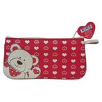 the 4 friends etui rood beer, Diversen, Schoolbenodigdheden, Ophalen of Verzenden, Nieuw