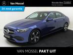 Mercedes-Benz C-klasse 180 Luxury Line / El. Trekhaak, Auto's, Automaat, Euro 6, 4 cilinders, Blauw