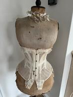 Oud corset, brocant corsetje, victoriaans, brocante, Antiek en Kunst, Curiosa en Brocante, Ophalen of Verzenden