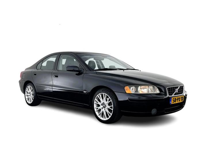 Volvo S60 2.4 D5 Momentum Aut.*NAVI-FULLMAP | LEATHER-FABRIC, Auto's, Volvo, Bedrijf, Te koop, S60, ABS, Airbags, Airconditioning