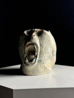 Hand Carved stenen beeld Aap, Verzamelen, Beelden en Beeldjes, Ophalen, Zo goed als nieuw, Mens