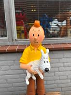 Groot Kuifje beeld met Bobby, Ophalen, Zo goed als nieuw, Mens