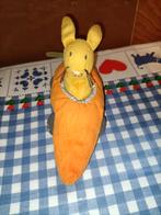 Ikea konijn knuffel in wortel auto fabler 21 cm, Ophalen of Verzenden, Konijn
