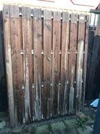 poort hout 158b en 196H, Tuin en Terras, Tuinpoorten, Ophalen, Gebruikt, 150 tot 200 cm, Hout