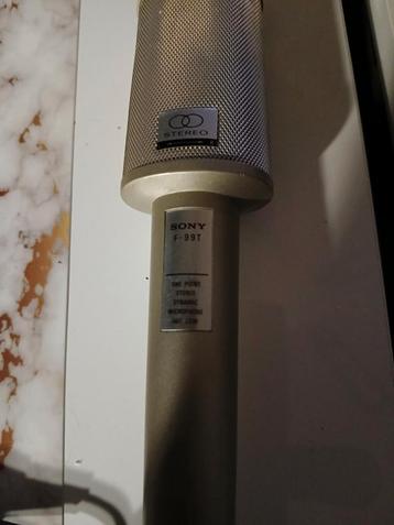 Vintage Sony F-99T One Point Stereo Microfoon beschikbaar voor biedingen