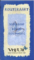Pl1336 plattegrond Nederland België Luxemburg routekaart, Boeken, Atlassen en Landkaarten, Ophalen of Verzenden, Gelezen, Nederland