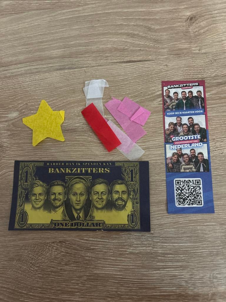 Bankzitters confetti ziggo dome 2026, Eén persoon, Januari