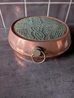 Antieke stoof uit grootmoeders tijd, Antiek en Kunst, Antiek | Koper en Brons, Ophalen of Verzenden, Koper