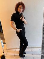 Mango Zwarte Denim Jumpsuit - Maat S - Nieuw!, Mango, Zwart, Nieuw, Ophalen of Verzenden