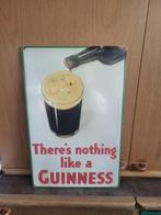 GUINNESS BEER - 114 -  " THERE'S NOTHING ............., Ophalen, Nieuw, Reclamebord, Plaat of Schild, Overige merken