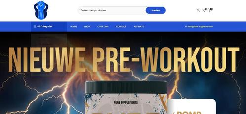 Overname goeddraaiende webshop Pure-supplements, Zakelijke goederen, Exploitaties en Overnames