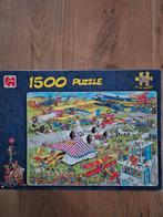 Leuke Jan van Haasteren "De Vliegshow" 1500 stukjes puzzel, Ophalen of Verzenden, Zo goed als nieuw