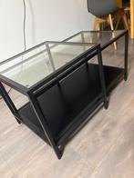 İkea bijzet tafel zonder krassen z.g.a.n, 50 tot 100 cm, Rond, Ophalen of Verzenden, Zo goed als nieuw