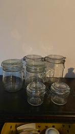 6 weckpotten. Div maten., Ophalen, Zo goed als nieuw, Pot, Bus of Blik
