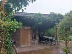 Tuinhuis met overkapping, Tuin en Terras, Ophalen, Gebruikt, Hout, 200 tot 400 cm