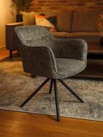 𝑽𝒆𝒓𝒐𝒏𝒂 𝒅𝒓𝒂𝒂𝒊𝒔𝒕𝒐𝒆𝒍, Huis en Inrichting, Stoelen, Verzenden, Nieuw, Eén, Stof