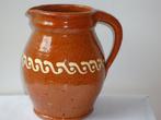 oud Workum kruik kan slibwerk handbeschilderd slibwerk, bier, Antiek en Kunst, Antiek | Keramiek en Aardewerk, Ophalen of Verzenden