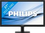 68 cm (27") Monitor Philips 273V5LHAB/00, Ophalen, IPS, Full HD, Zo goed als nieuw