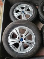 Winterbanden met Lichtmetalen Velgen 215/60 R16, Auto-onderdelen, Banden en Velgen, 16 inch, Banden en Velgen, Personenwagen, Gebruikt
