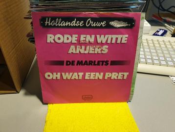 de Marlets - Rode en witte anjers (f6) beschikbaar voor biedingen