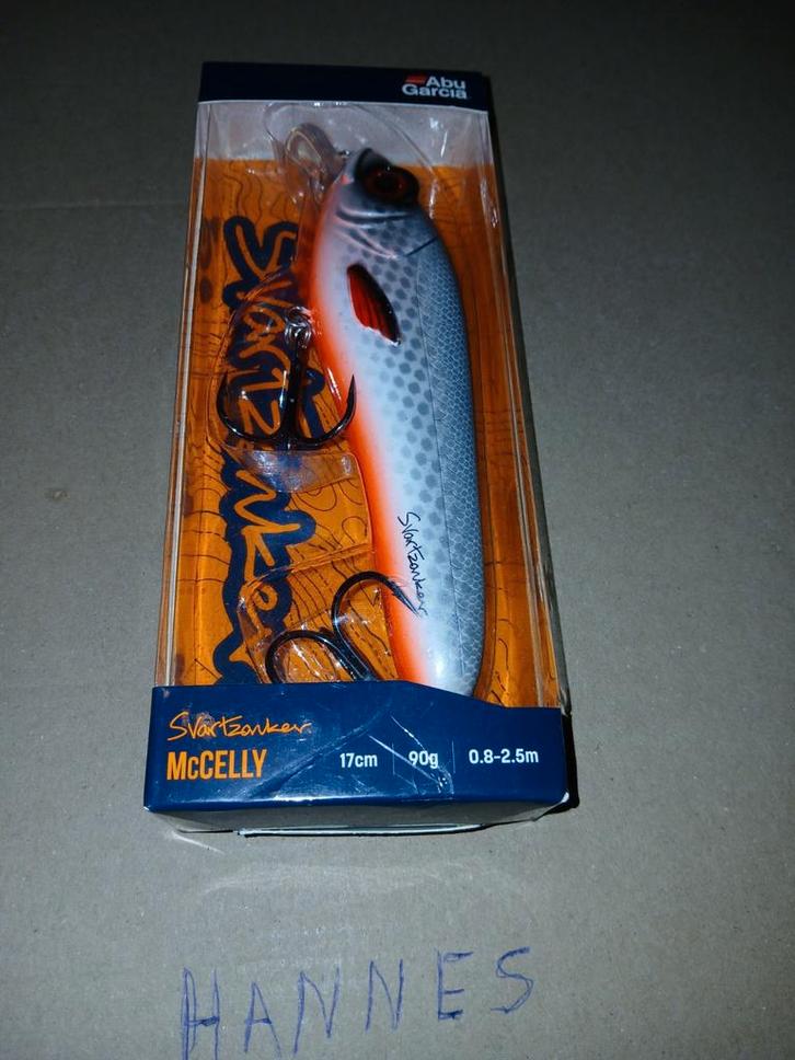 Abu gracia svartzonker McCelly 170 kleur Fegis, Watersport en Boten, Hengelsport | Roofvissen, Nieuw, Overige typen, Ophalen