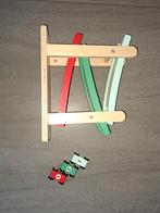 Houten Auto Racebaan met 3 Auto's, Ophalen, Gebruikt, Knutselen