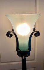 Smeedijzeren vintage Lamp - Lam Lee Design, Huis en Inrichting, Lampen | Vloerlampen, Ophalen, Gebruikt, Metaal, 150 tot 200 cm