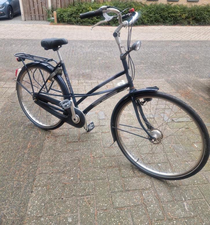 Gazelle damesfiets 54cm in prima staat, Fietsen en Brommers, Fietsen | Dames | Omafietsen, Gebruikt, 53 tot 56 cm, Versnellingen